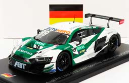 AUDI R8 LMS GT3 TEAM ABT SPORTLINE N99 DTM NURBURGRING (2021) M.WINKELHOCK, GREEN WHITE
