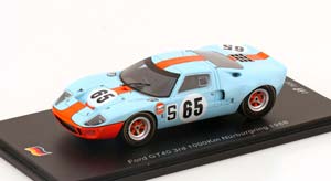 FORD GT40 NO 65 1000 KM NUERBURGRING 1968 GULF — фото 1
