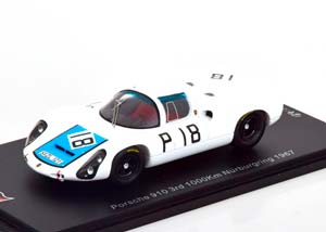 PORSCHE 910 NO 18 1000KM NUERBURGRING 1967