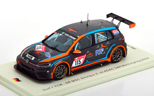 VW GOLF 7 GTI TCR NO 115 24H NUERBURGRING 2022