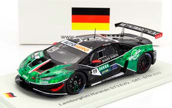 LAMBORGHINI HURACAN GT3 EVO #19 GRT DTM (2022) ROLF INEICHEN, BLACK GREEN