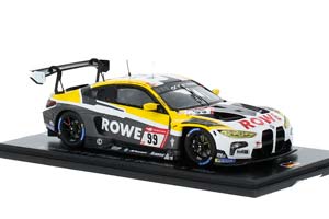 BMW 4-SERIES M4 GT3 TEAM ROWE RACING №99 24H NURBURGRING 2023 PHILIPP ENG - AUGUSTO FARFUS - CONNOR DE PHILIPPI - NICKYELLOY, WHITE GREY YELLOW