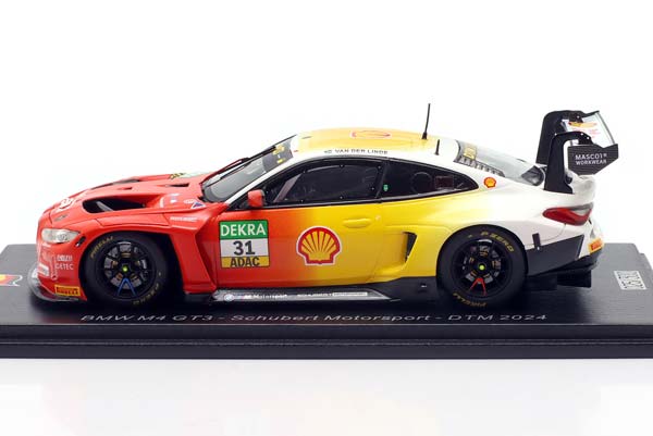 BMW M4 GT3 #31 DTM 2024 SHELDON VAN DER LINDE / БМВ M4 ГТ3 ДТМ ШЕЛДОН ФУРГОН ЛИНДЕ — фото 4