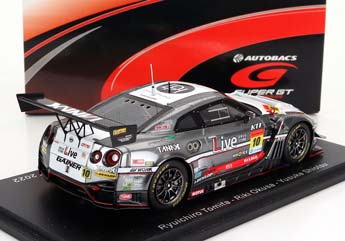 NISSAN GT-R TEAM GAINER TANAX #10 GT300 SUPER GT (2022) R TOMITA - R OKUSA, WHITE GREY — фото 2