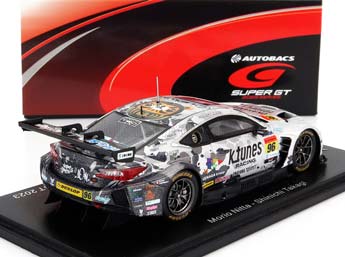 LEXUS RC F GT3 TEAM K-TUNES RACING #96 GT300 CLASS SUPER GT (2023) M.NITTA - S.TAKAGI, WHITE SILVER — фото 2
