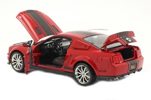 FORD MUSTANG SHELBY GT 500 SUPER SNAKE 2008 / ФОРД МУСТАНГ ШЕЛБИ ГТ500 КРАСНЫЙ/ЧЕРНЫЙ — фото 3