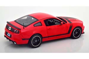 FORD MUSTANG BOSS 302 2013 RED BLACK — фото 2