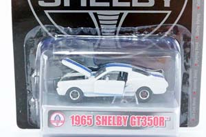 FORD MUSTANG SHELBY GT 350 R 1965 WHITE (ДЛИНА МОДЕЛИ 6-10 СМ) — фото 2