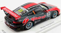 PORSCHE 911 991 GT3 N23 WINNER PORSCHE CARRERA CUP FUJI (2017) P.HAMPRECHT, RED GREY BLACK — фото 2
