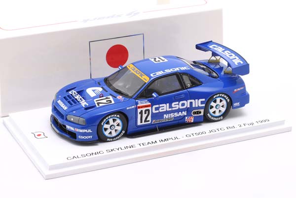 NISSAN SKYLINE GT-R (R34) #12 JGTC 1999 HOSHINO, KAGEYAMA / НИССАН СКАЙЛАЙН ГТ-Р R34 ДЖГТК ХОШИНО КАГЕЯМА