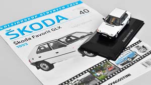 SKODA FAVORIT GLX 1993, WHITE — фото 3