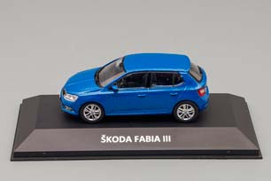 SKODA FABIA III, BLUE — фото 3