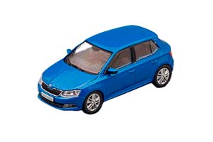 SKODA FABIA III, BLUE