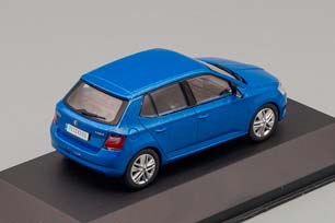 SKODA FABIA III, BLUE — фото 2