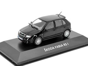 SKODA FABIA RS I - KALEIDOSKOP SLAVNÝCH VOZŮ ČASOPIS S MODELEM #81