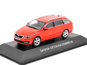 SKODA OCTAVIA COMBI III - KALEIDOSKOP SLAVNÝCH VOZŮ ČASOPIS S MODELEM #92 — фото 1