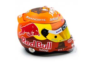 HELMET SERGIO PEREZ CANADIAN GP 2023  / ШЛЕМ СЕРХИО ПЕРЕСА ГРАНПРИ КАНАДЫ — фото 6