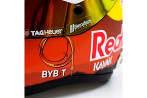 HELMET SERGIO PEREZ CANADIAN GP 2023  / ШЛЕМ СЕРХИО ПЕРЕСА ГРАНПРИ КАНАДЫ — фото 7