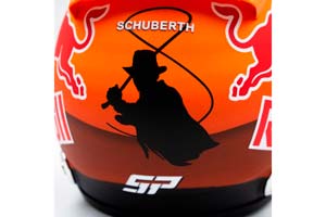 HELMET SERGIO PEREZ CANADIAN GP 2023  / ШЛЕМ СЕРХИО ПЕРЕСА ГРАНПРИ КАНАДЫ — фото 9