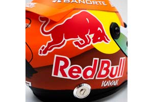 HELMET SERGIO PEREZ CANADIAN GP 2023  / ШЛЕМ СЕРХИО ПЕРЕСА ГРАНПРИ КАНАДЫ — фото 10