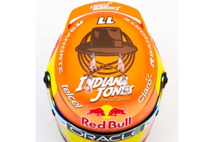 HELMET SERGIO PEREZ CANADIAN GP 2023  / ШЛЕМ СЕРХИО ПЕРЕСА ГРАНПРИ КАНАДЫ — фото 2
