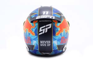 HELMET SERGIO PEREZ RED BULL RACING #11 MONACO GP 2023 / ШЛЕМ СЕРХИО ПЕРЕСА РЕД БУЛЛ РЕЙСИНГ (РАЗМЕРЫ 15 х 11 х 10 см) — фото 4