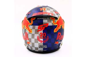 HELMET SERGIO PEREZ SILVERSTONE GP 2024 / ШЛЕМ СЕРХИО ПЕРЕСА ГРАНПРИ СИЛЬВЕРСТОУН — фото 4
