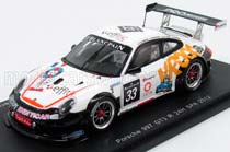 PORSCHE 911 997-2 GT3 R BLANCPAIN N33 24H SPA 2012 E.DERMONT - A.LECLERC - D.TUCHBANT - F.PERERA, WHITE BLACK