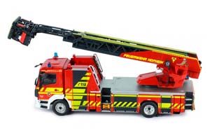 MERCEDES ATEGO 1627 2018 FIRE DEPARTMENT WITH TURNTABLE LADDER RED / МЕРСЕДЕС АТЕГО 1627 ПОЖАРНАЯ ЛЕСНИЦА — фото 4