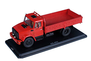 ZIL-4331 FLATBED TRUCK DARK RED | ЗИЛ 4331 БОРТОВОЙ ВЫСТАВОЧНЫЙ СССР 