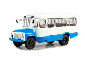 KURGAN BUS 3270 (USSR BUS) WHITE/BLUE | КУРГАНСКИЙ АВТОБУС-3270