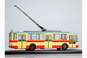 ТРОЛЛЕЙБУС SKODA-14TR (КРАСНО-БЕЖЕВЫЙ) — фото 9