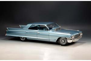 CADILLAC SEDAN DEVILLE 1962 NEWPORT BLUE METALLIC — фото 5