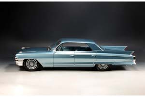CADILLAC SEDAN DEVILLE 1962 NEWPORT BLUE METALLIC — фото 6