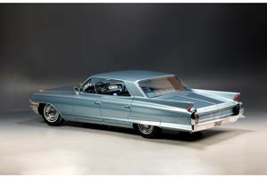CADILLAC SEDAN DEVILLE 1962 NEWPORT BLUE METALLIC — фото 2