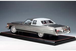 CADILLAC COUPE DEVILLE 1976 ACADEMY GRAY METALLIC — фото 2
