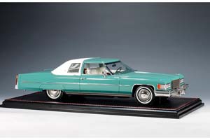 CADILLAC COUPE DEVILLE 1976 DUNBARTON GREEN — фото 3