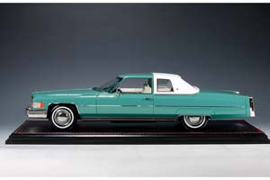 CADILLAC COUPE DEVILLE 1976 DUNBARTON GREEN — фото 4