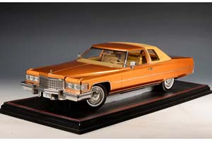 CADILLAC COUPE DEVILLE 1976 AMBERLITE FIREMIST () / КАДИЛЛАК КУПЕ ДЕВИЛЛЕ АМБЕРЛИТЕ ФИРЕМИСТ ОРАНЖЕВЫЙ — фото 5
