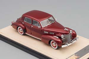 CADILLAC FLEETWOOD SIXTY SPECIAL 1940 MAROON METALLIC — фото 3