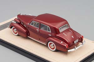 CADILLAC FLEETWOOD SIXTY SPECIAL 1940 MAROON METALLIC — фото 4