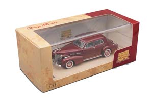 CADILLAC FLEETWOOD SIXTY SPECIAL 1940 MAROON METALLIC — фото 5