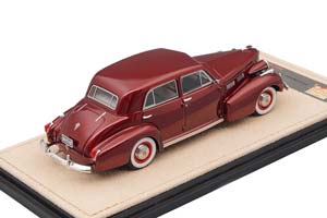 CADILLAC FLEETWOOD SIXTY SPECIAL 1940 MAROON METALLIC — фото 2