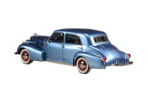 CADILLAC FLEETWOOD SIXTY SPECIAL 1940 LIGHT BLUE METALLIC — фото 2