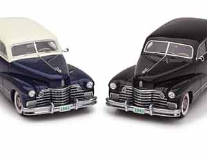 CADILLAC SERIES 67 SEDAN 1942 BLUE/WHITE — фото 15