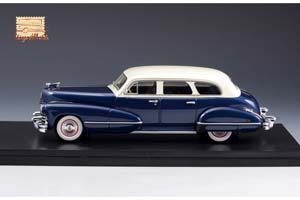 CADILLAC SERIES 67 SEDAN 1942 BLUE/WHITE — фото 4