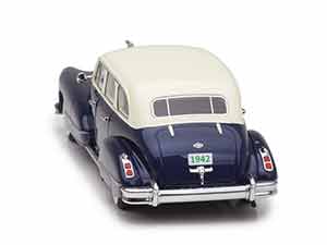 CADILLAC SERIES 67 SEDAN 1942 BLUE/WHITE — фото 8