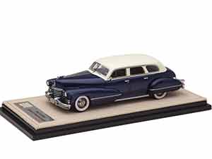 CADILLAC SERIES 67 SEDAN 1942 BLUE/WHITE — фото 10