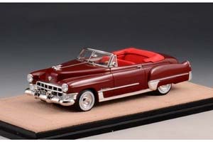 CADILLAC SERIES 62 CONVERTIBLE (ОТКРЫТЫЙ) 1949 MAROON — фото 3
