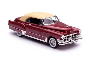 CADILLAC SERIES 62 CONVERTIBLE (ЗАКРЫТЫЙ) 1949 MAROON — фото 3